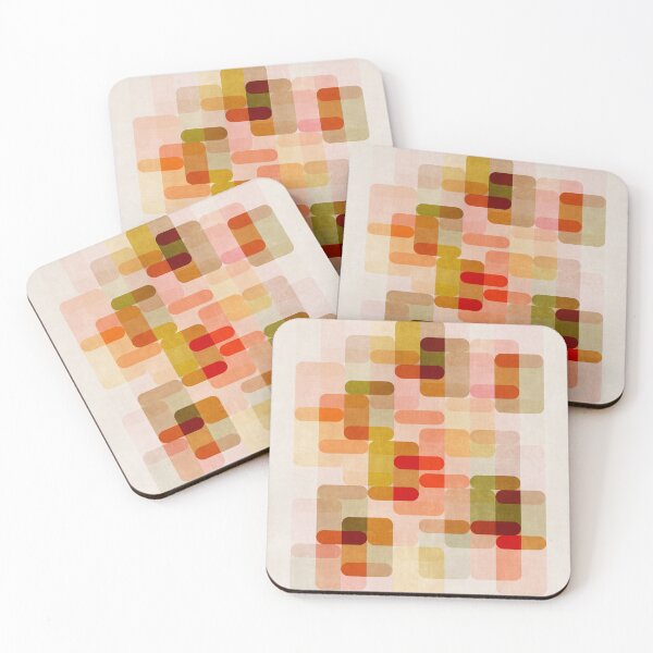 Item preview, Colorful Retro Overlapping Transparent Shapes 01 designed and sold by FAROSSTUDIO.