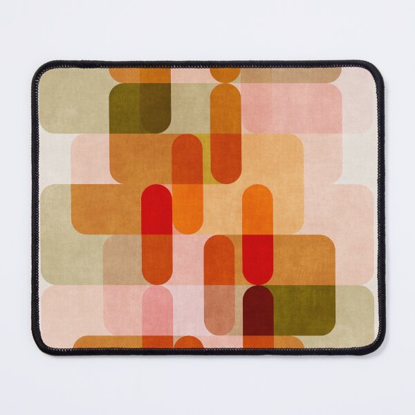 Item preview, Colorful Retro Overlapping Transparent Shapes 02 designed and sold by FAROSSTUDIO.
