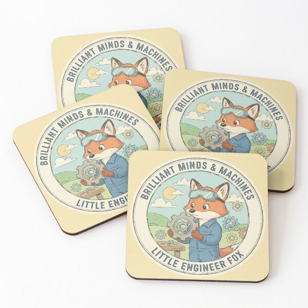 Item preview, Smart Fox Engineer – Vintage 1960s Retro Tech Animation designed and sold by VisualRotaStudio .