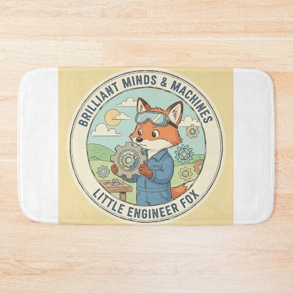 Item preview, Smart Fox Engineer – Vintage 1960s Retro Tech Animation designed and sold by VisualRotaStudio .