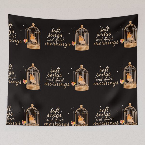 Item preview, Finch Soft Songs and Quiet Mornings designed and sold by the-aus-duck.
