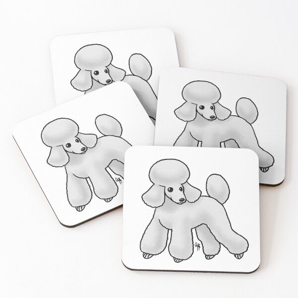 Item preview, Dog - Toy Poodle - Lamb White designed and sold by Jennifer Stolzer.