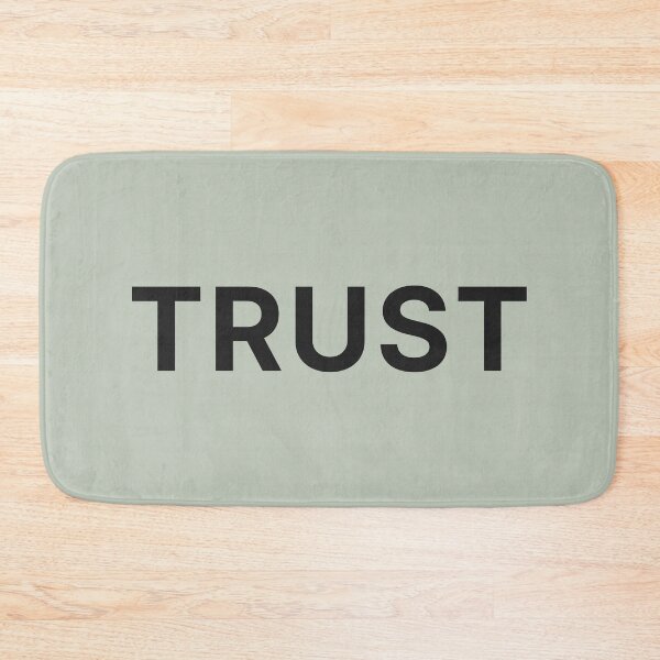 Item preview, TRUST — Quiet Confidence Minimal Text Design designed and sold by CHANCHANAI.