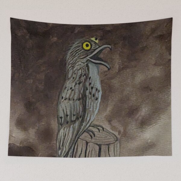 Item preview, The potoo hunting at night  designed and sold by Matt Starr Fine Art .