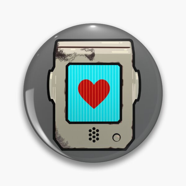 Item preview, Blue Heart Robot designed and sold by Harry Draws Straws.