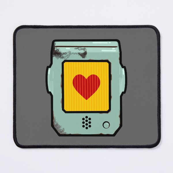 Item preview, Teal Heart Robot designed and sold by Harry Draws Straws.
