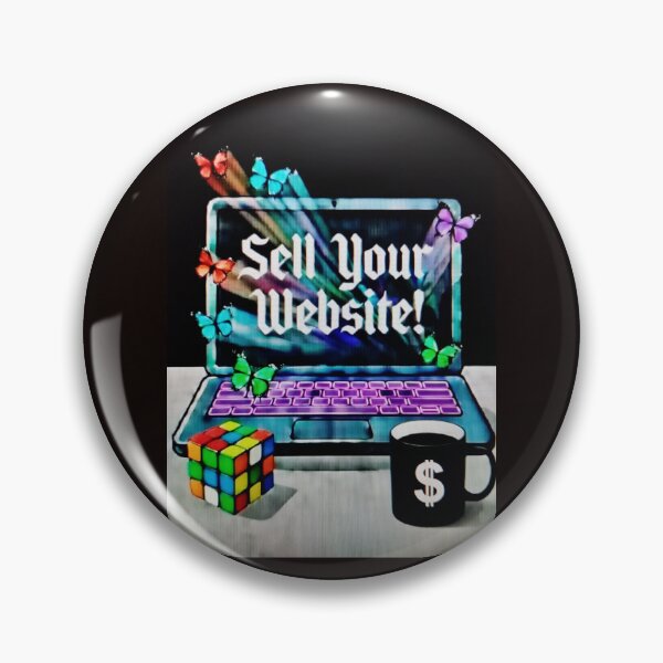 Item preview, Sell Your Website! Motivational Butterfly Burst Laptop Art. designed and sold by RBest!.