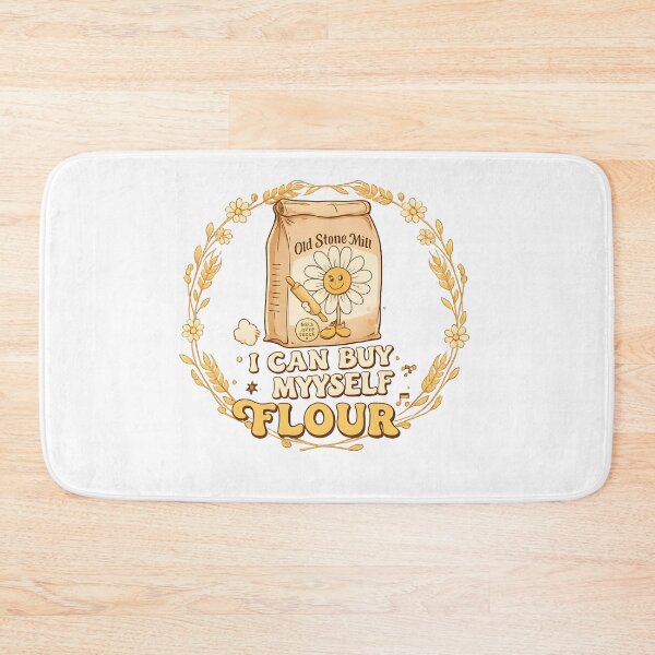 Item preview, I Can Buy Myself Flour Funny Baking Retro Parody designed and sold by ND-Culture.