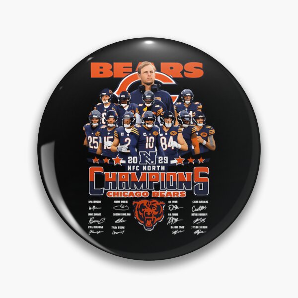 Item preview, Chicago Bears Nfc North Champions 2025 Funny Black designed and sold by treal8man.