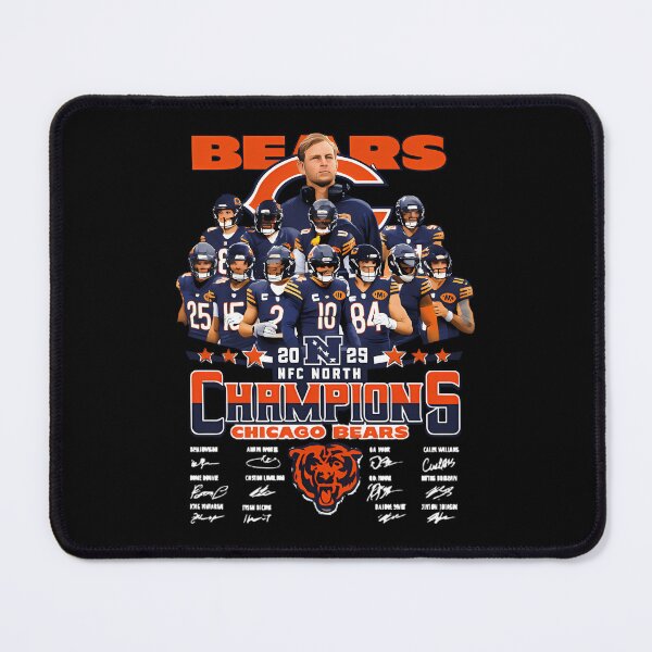 Item preview, Chicago Bears Nfc North Champions 2025 Funny Black designed and sold by treal8man.