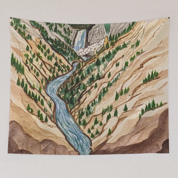 Item preview, Yellowstone Falls  designed and sold by Matt Starr Fine Art .