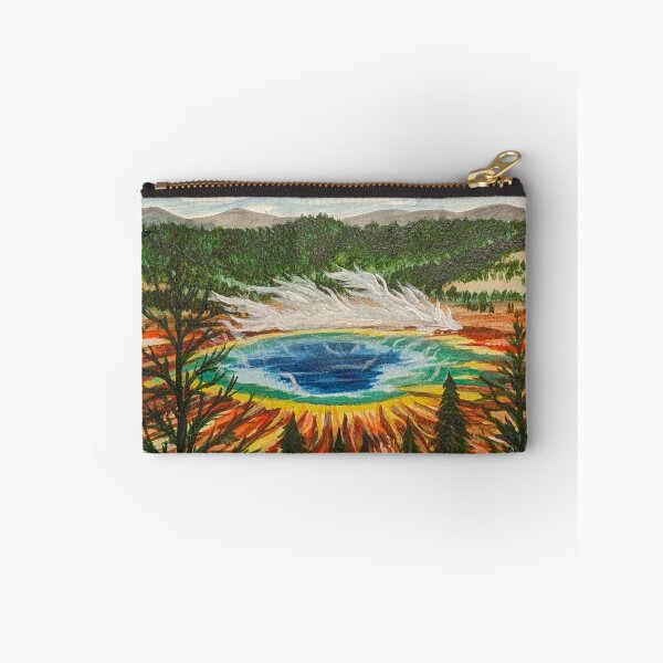 Item preview, Overlooking the Grand Prismatic Spring  designed and sold by Matt Starr Fine Art .