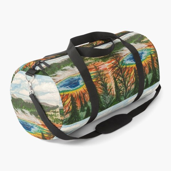 Item preview, Overlooking the Grand Prismatic Spring  designed and sold by Matt Starr Fine Art .
