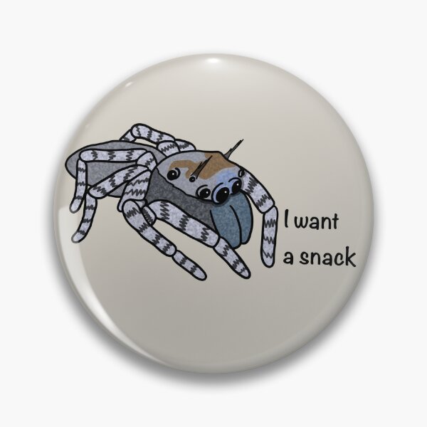 Item preview, I want a snack - Jumping Spider designed and sold by NoctisNocturn.