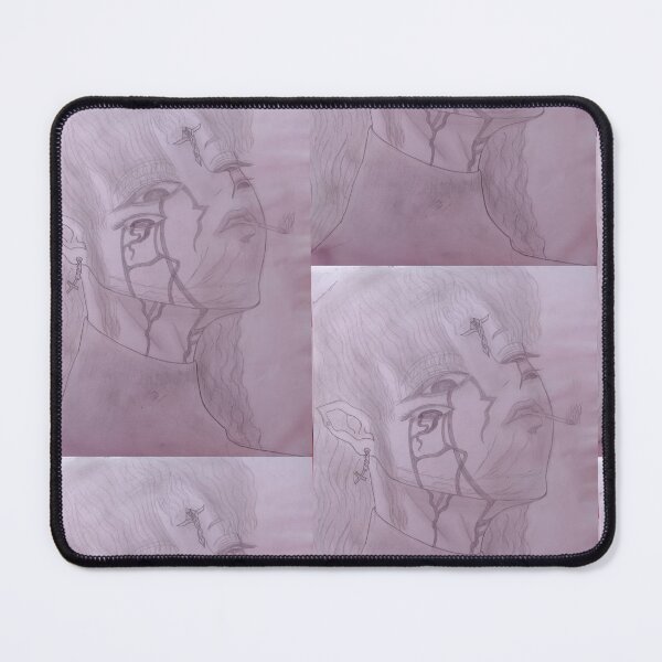 Item preview, “Four-Eyed Devil” — Gangster Demon Girl Portrait designed and sold by kerissfantasyart .