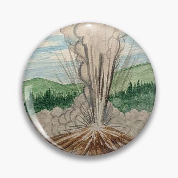 Item preview, Old Faithful geyser  designed and sold by Matt Starr Fine Art .