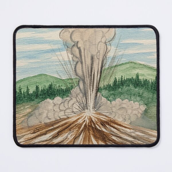 Item preview, Old Faithful geyser designed and sold by Matt Starr Fine Art .