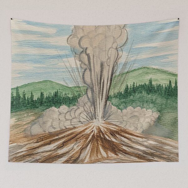 Artikelvorschau, Geysir Old Faithful entworfen und verkauft von Matt Starr Fine Art .