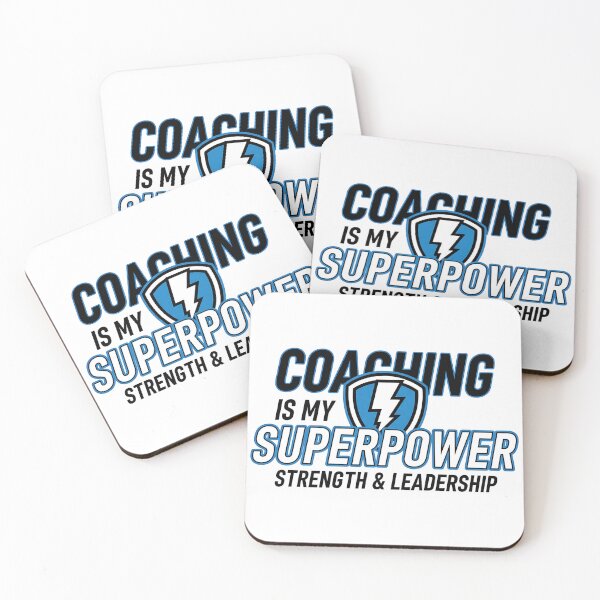 Item preview, Coaching Is My Superpower Shirt | Sports Coach & Trainer Gift | Motivational Coaching Tee designed and sold by Muzgle.
