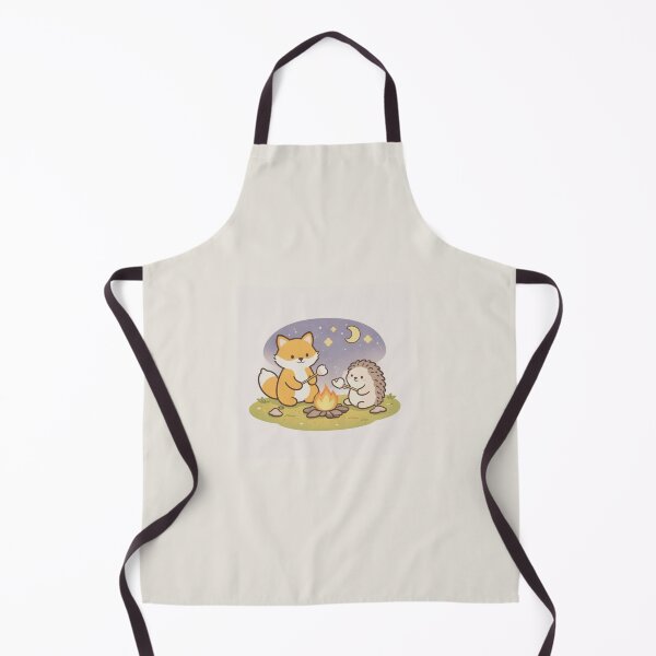 Item preview, Campfire Night with Fox & Hedgehog designed and sold by Meow-Mug.