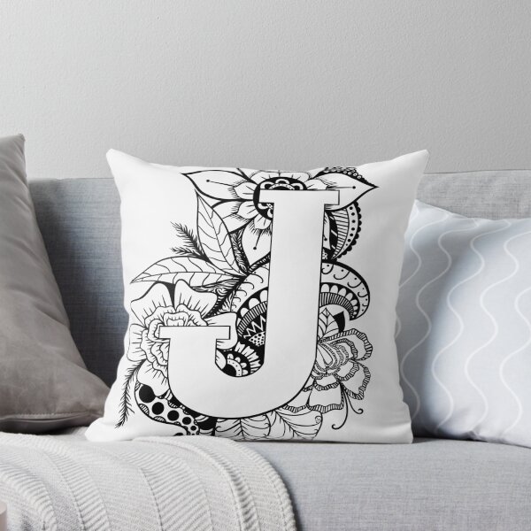 Item preview, Letter J Botanical design designed and sold by ZeborahGrace.