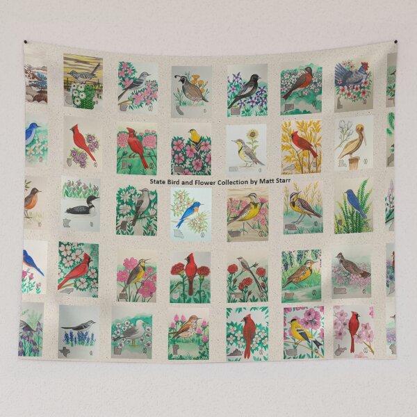 Item preview, State bird and flower collection  designed and sold by Matt Starr Fine Art .