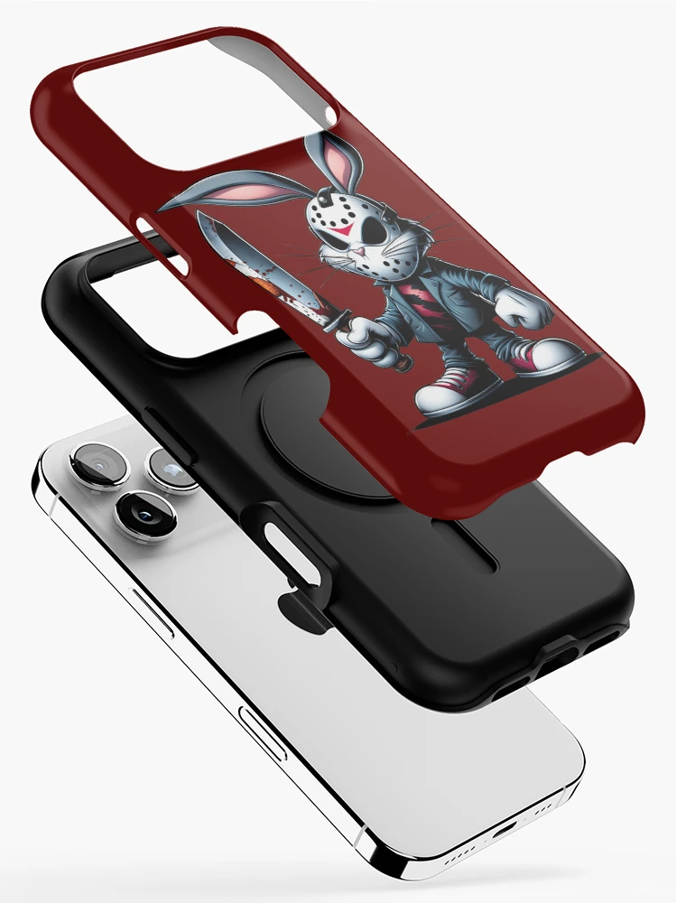 Thumbnail 2 of 4, iPhone Case, Bad Rabbit designed and sold by DeadThingsShop.
