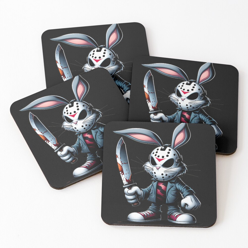 Item preview, Coasters (Set of 4) designed and sold by DeadThingsShop.