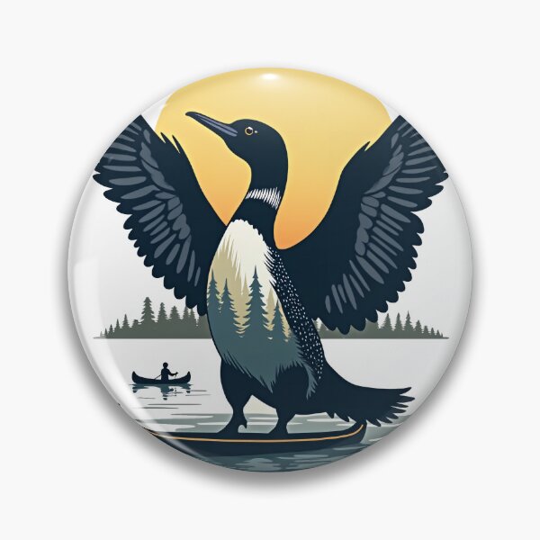 Item preview, Rebel Loon Double Exposure - Minnesota Lake designed and sold by The Grumpy Pet Club.