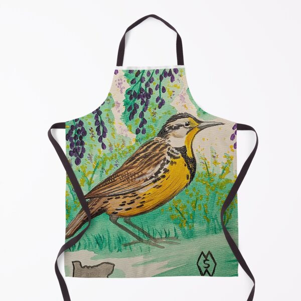 Item preview, Oregon state bird and flower, the meadowlark and Oregon grape designed and sold by Matt Starr Fine Art .