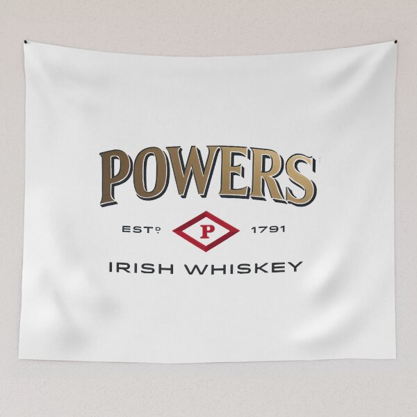 Aperçu de l'œuvre Whisky irlandais Powers créée et vendue par DemocratMerch.