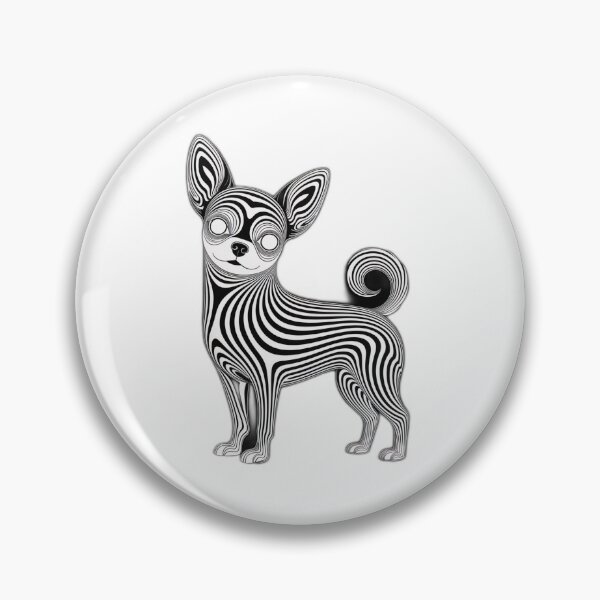 Item preview, Waveform Chihuahua designed and sold by NewFoundGifts.