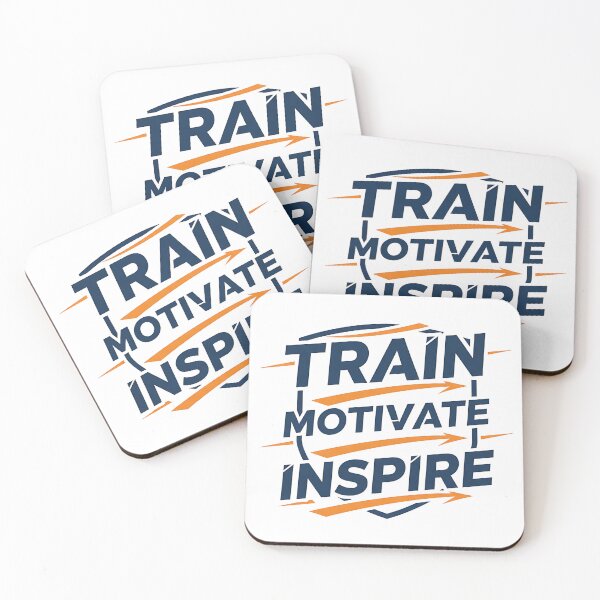 Item preview, Train Motivate Inspire Shirt | Sports Coach & Trainer Motivation Tee | Coaching Mindset Apparel designed and sold by Muzgle.