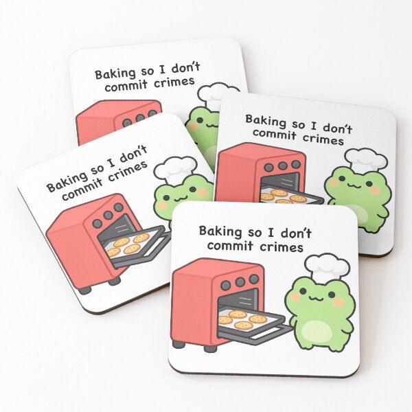 Item preview, Baking so I don’t commit crimes designed and sold by Kimicute.