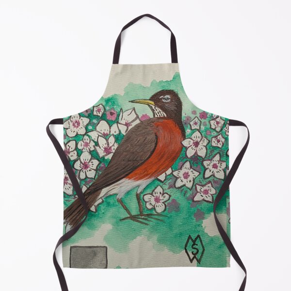 Item preview, Connecticut state bird and flower, the robin and mountain laurel designed and sold by Matt Starr Fine Art .