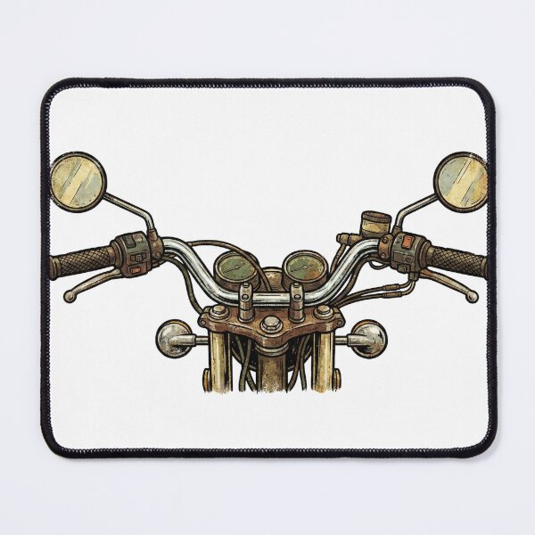 Item preview, Vintage 1970s Classic Motorcycle Handlebar designed and sold by pictranoosa.