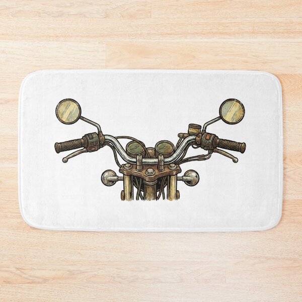 Item preview, Vintage 1970s Classic Motorcycle Handlebar designed and sold by pictranoosa.