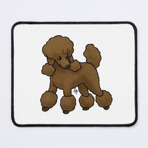Item preview, Dog - Toy Poodle - Miami Chocolate designed and sold by Jennifer Stolzer.
