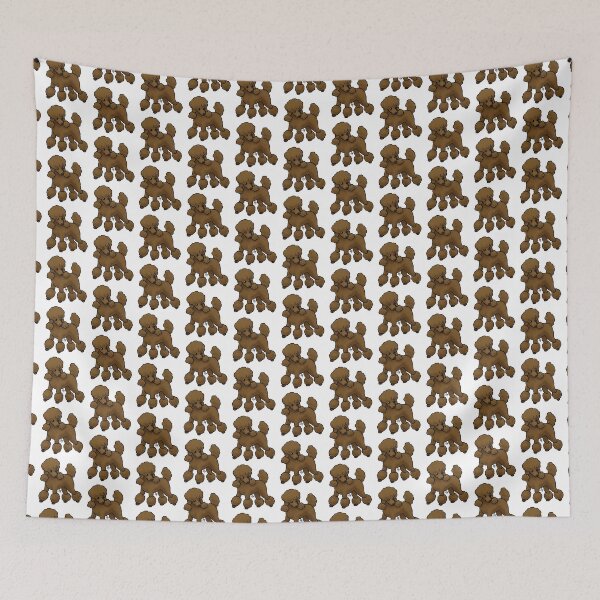 Item preview, Dog - Toy Poodle - Miami Chocolate designed and sold by Jennifer Stolzer.