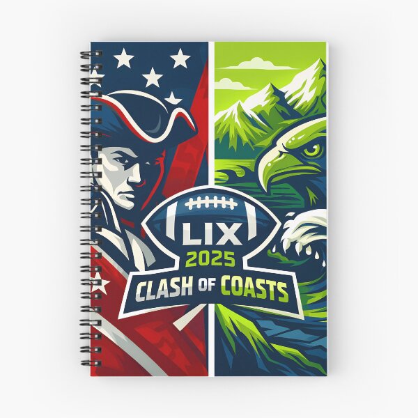 Item preview, Super Bowl LIX 2025 East vs West Coast Football Rivalry Gift designed and sold by Velustro Shop.