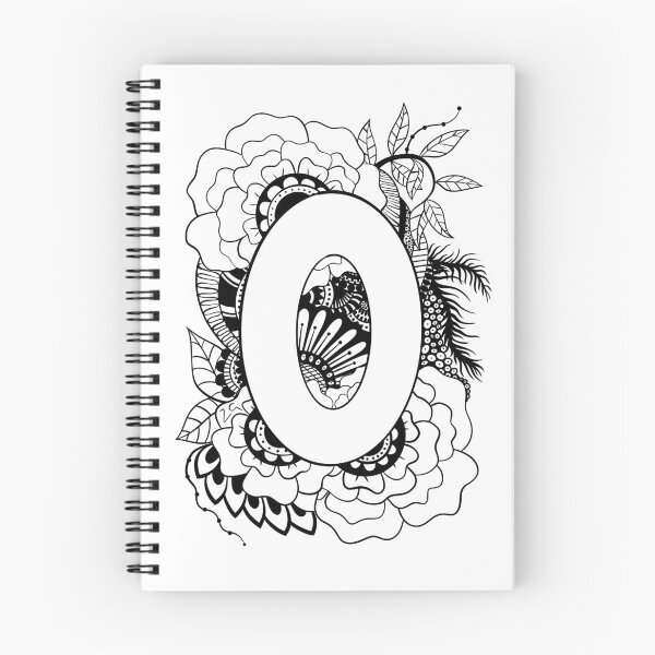 Item preview, Letter O Botanical design designed and sold by ZeborahGrace.