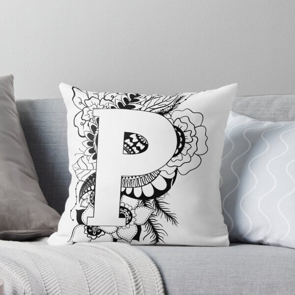 Item preview, Letter P Botanical design designed and sold by ZeborahGrace.