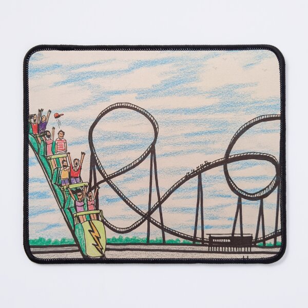 Item preview, Roller coaster ride designed and sold by Matt Starr Fine Art .