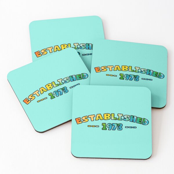 Item preview, Established 1973 designed and sold by Normbot2000.