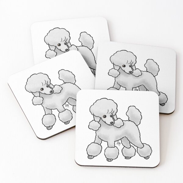 Item preview, Dog - Toy Poodle - Miami White designed and sold by Jennifer Stolzer.