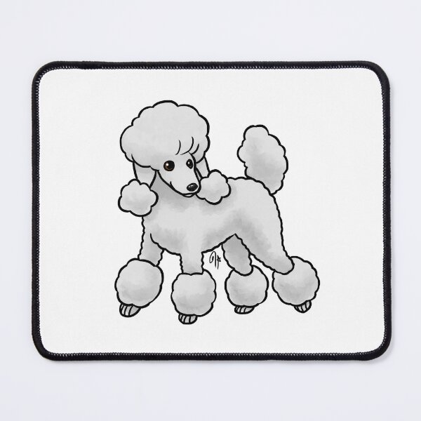 Item preview, Dog - Toy Poodle - Miami White designed and sold by Jennifer Stolzer.