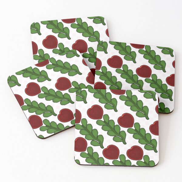 Item preview, Modern Folk Heart Sprout Pattern: Radiant Botanical Medley Art designed and sold by HopeAndHustle.