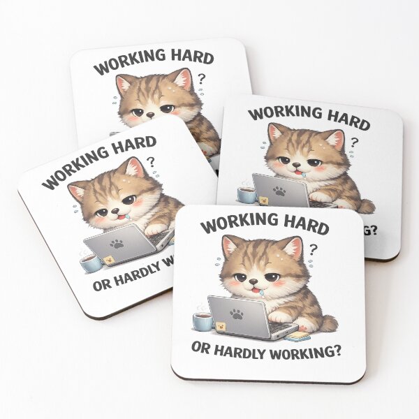 Item preview, Hard worker hardly working designed and sold by CuteAnimalsStore.