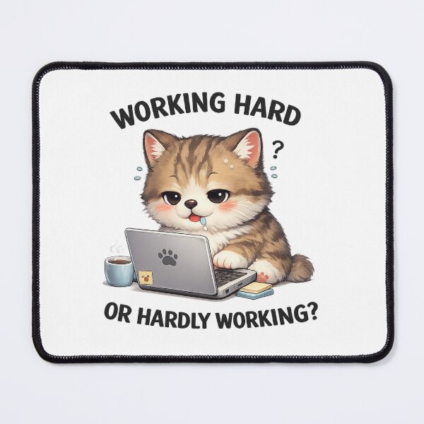Item preview, Hard worker hardly working designed and sold by CuteAnimalsStore.