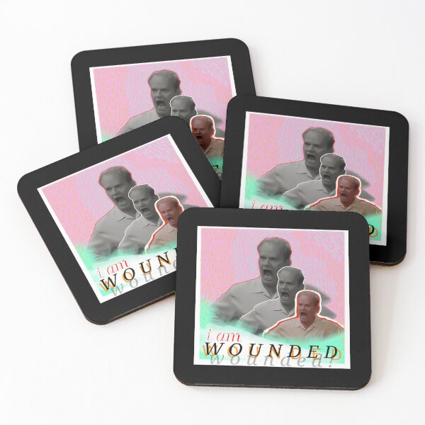 Item preview, I Am Wounded Frasier designed and sold by amiroshirts.